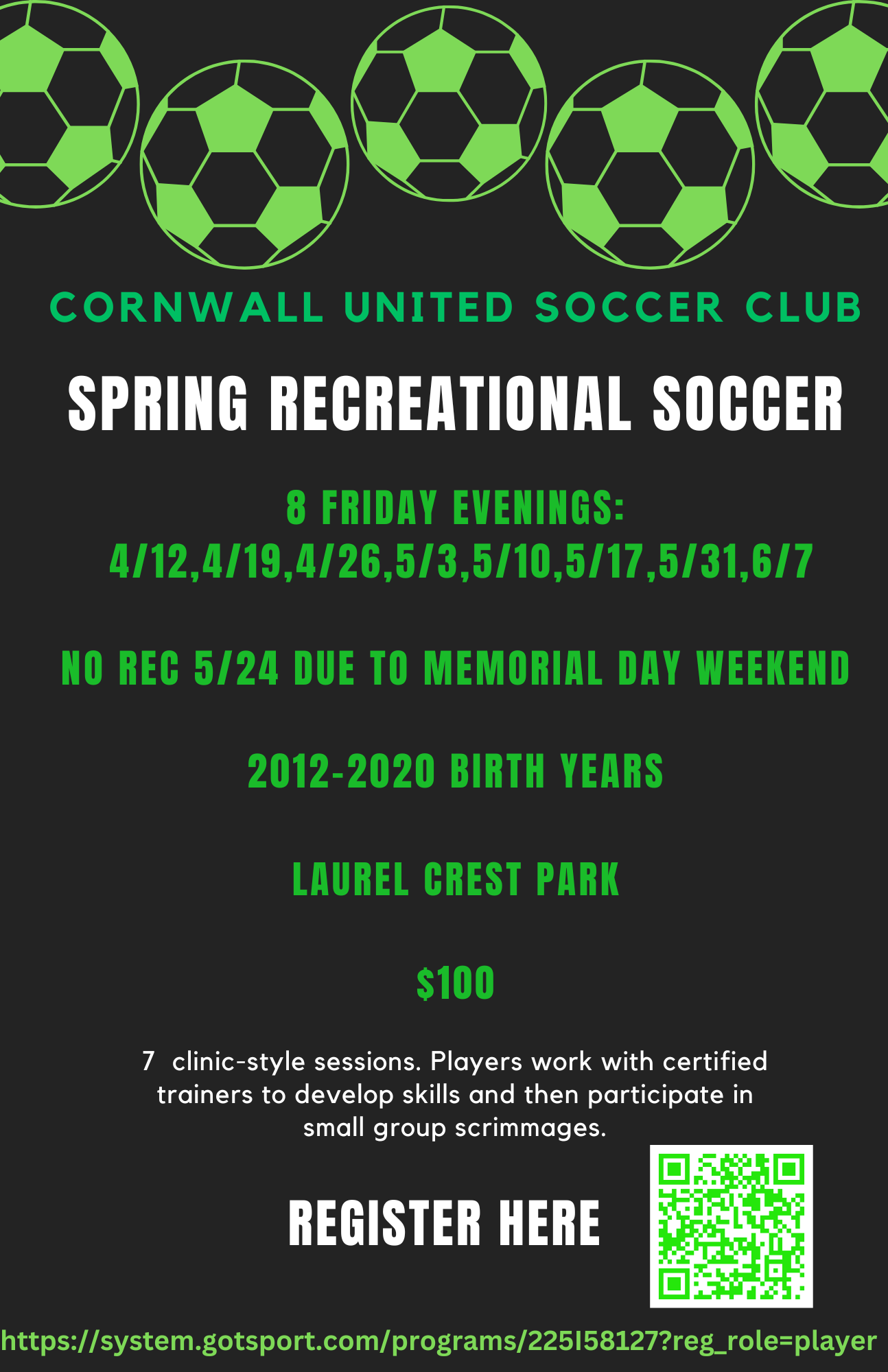Rec Teams - Cornwall United Soccer Club